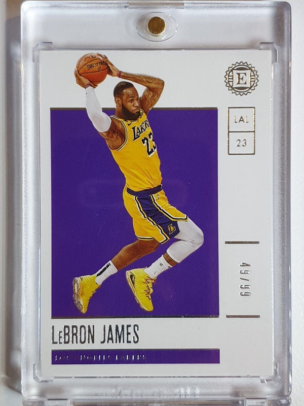 4 x Lebron James Serial Numbered Cards