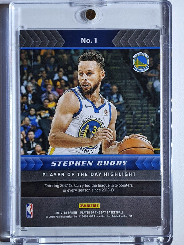 2017 Panini Stephen Curry #1 FLASH HOLO /75 - Ready to Grade