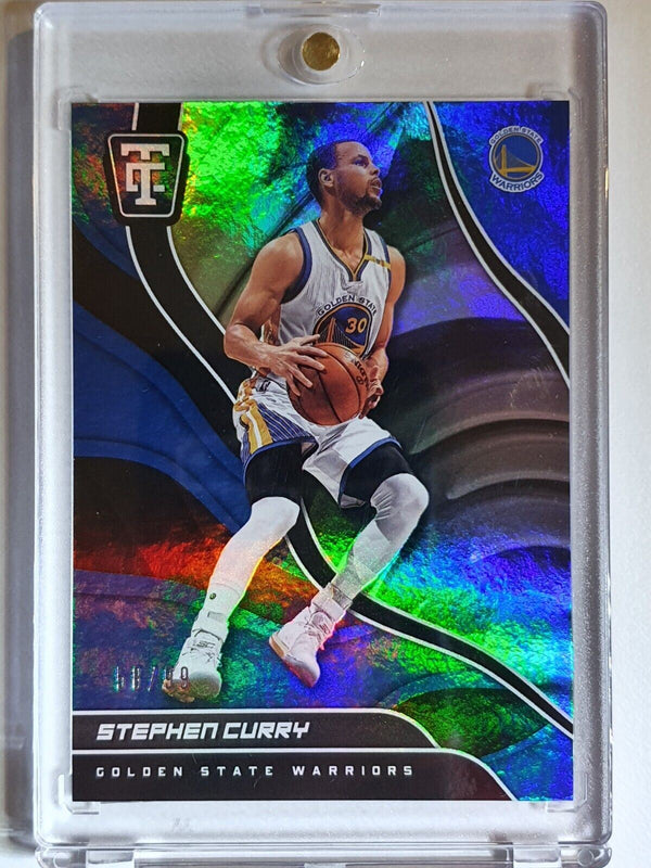 2017 Totally Certified Stephen Curry #31 BLUE Prizm /99 - Ready to Grade