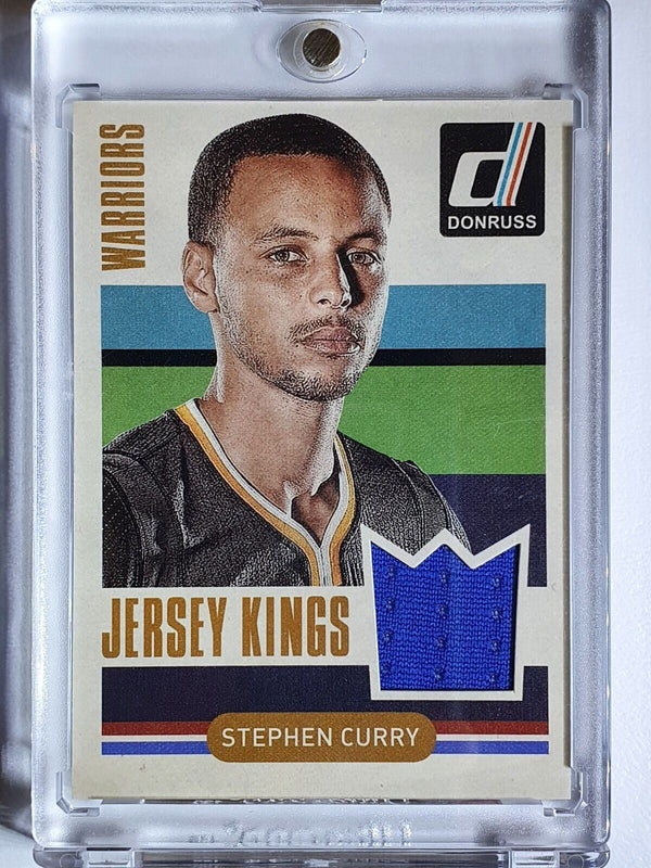 2014 Panini Donruss Stephen Curry #PATCH Jersey Kings - Ready to Grade