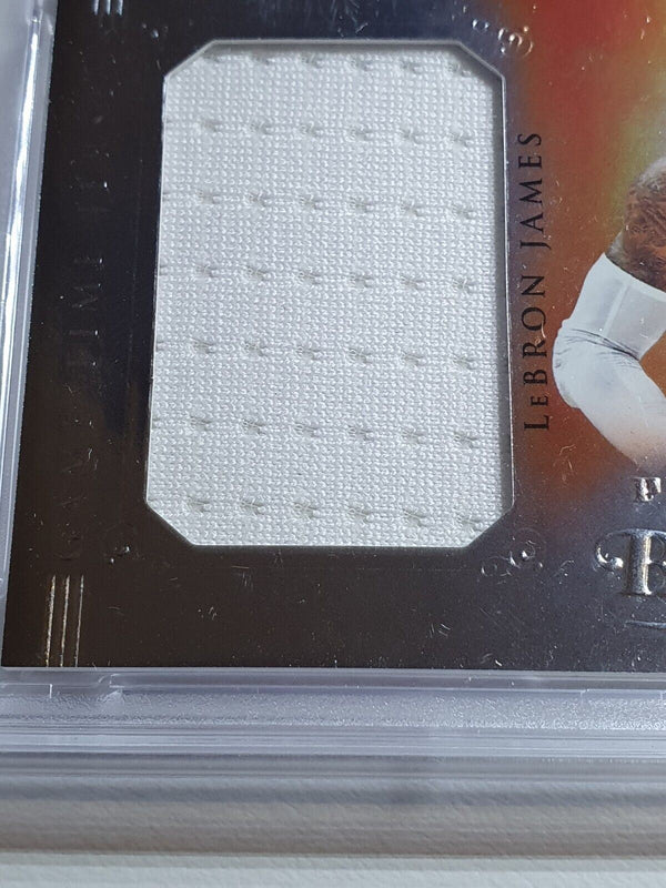 2012 Brilliance LeBron James #PATCH Game Worn Jersey - PSA 9 (POP 1)