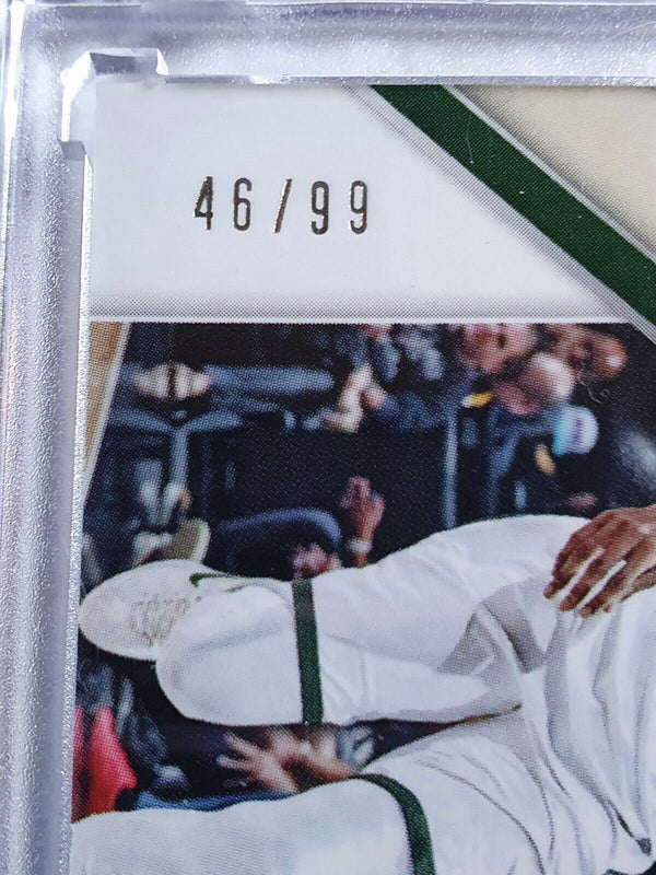 2017 Spectra Giannis Antetokounmpo #Patch SILVER /99 TRIPLE THREATS - Rare