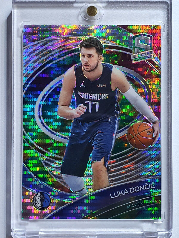 2020 Spectra Luka Doncic #4 CELESTIAL Prizm /99 Variation - Ready to Grade