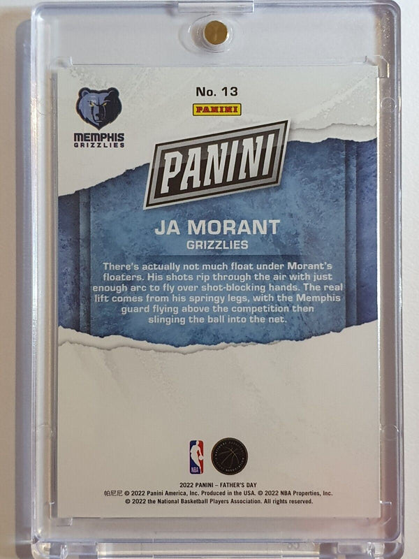 2022 Panini Ja Morant #13 SILVER FOIL /199 Father's Day - Ready to Grade