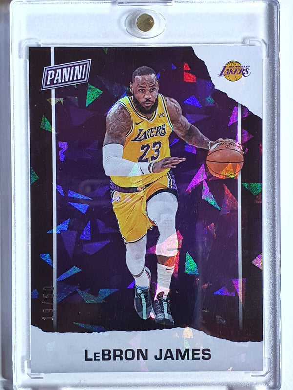 2021 Panini Lebron James #BKI1 CRACKED ICE Holo /50 - Ready to Grade