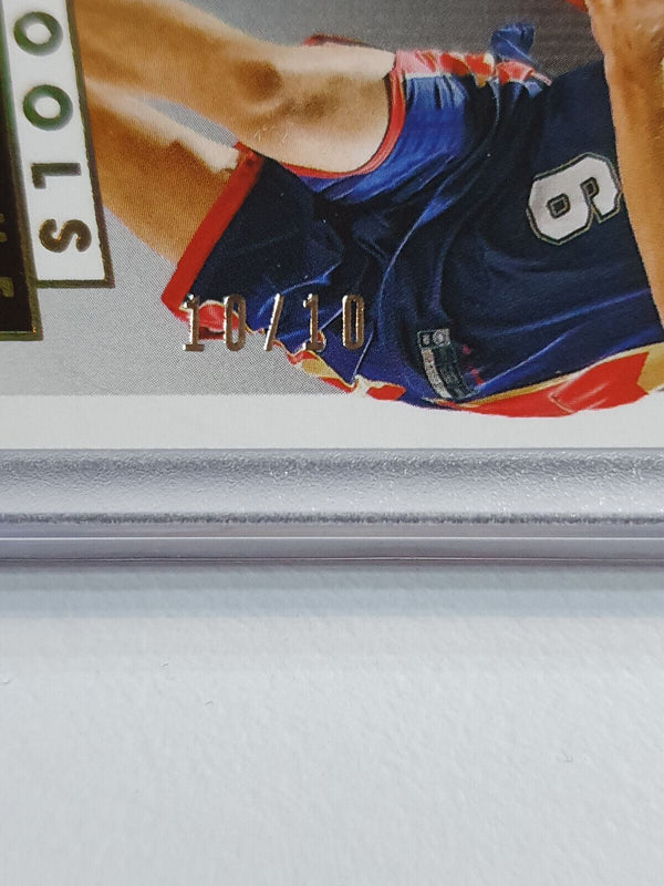 2021 Absolute Josh Giddey Rookie #PATCH GOLD /10 Triple Jersey - Very Rare