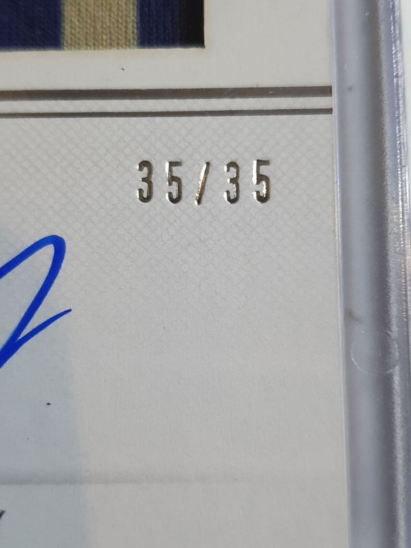 2021 National Treasures Josh Giddey Rookie #PATCH AUTO /35 - Rare Gem