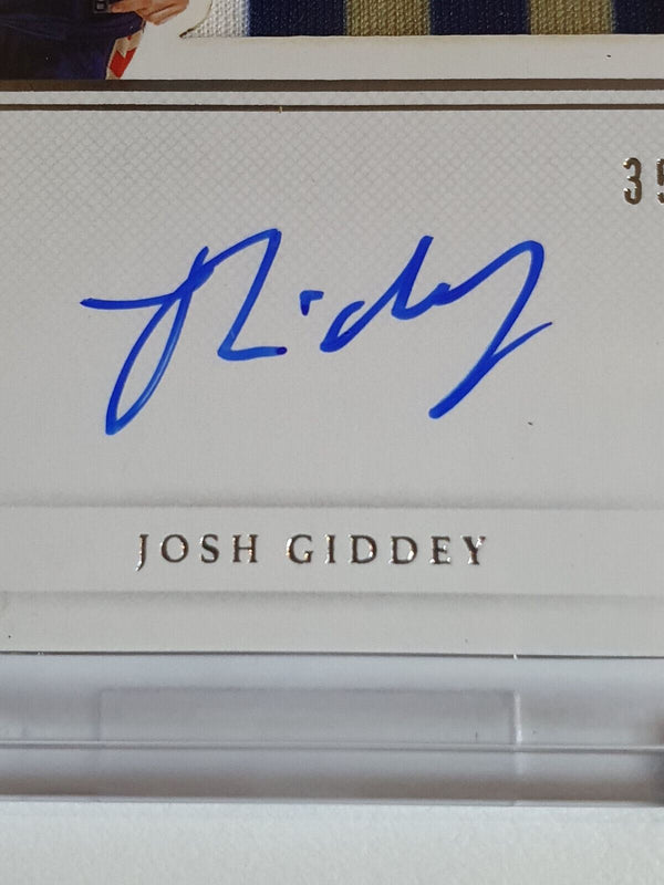2021 National Treasures Josh Giddey Rookie #PATCH AUTO /35 - Rare Gem