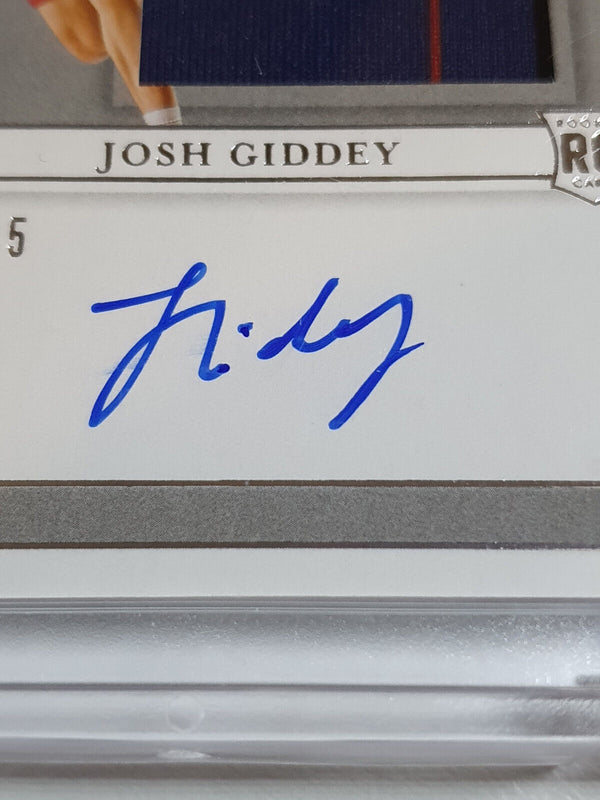 2021 National Treasures Josh Giddey Rookie #PATCH AUTO GOLD /10 - Rare Gem