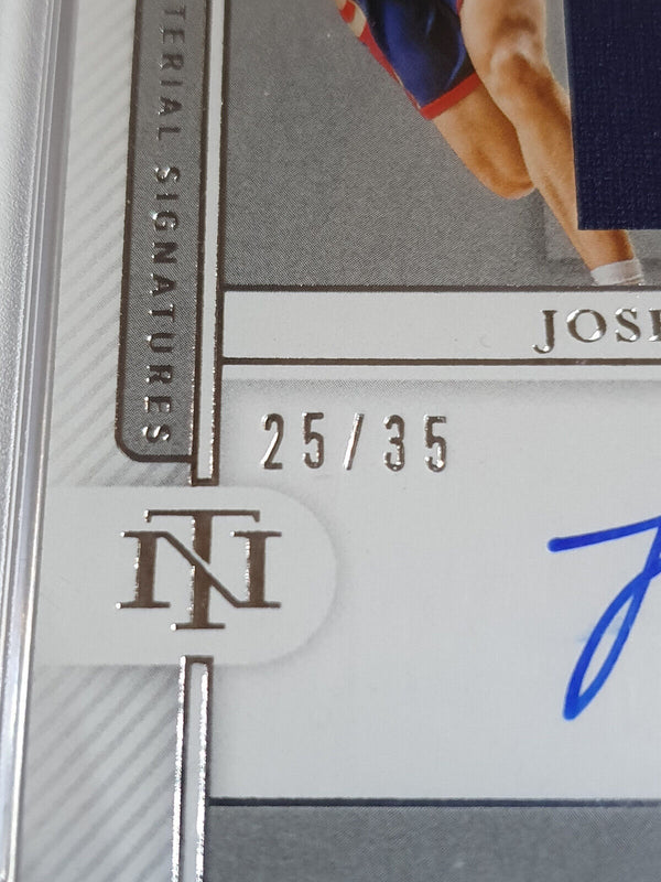 2021 National Treasures Josh Giddey Rookie #PATCH AUTO GOLD /10 - Rare Gem