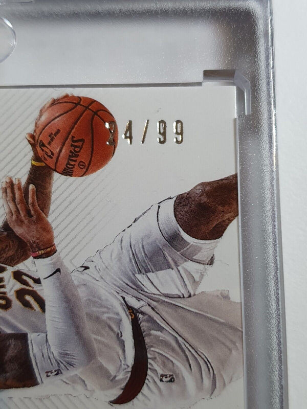 2017 Panini National Treasures LeBron James #PATCH /99 Jumbo Jersey - Rare