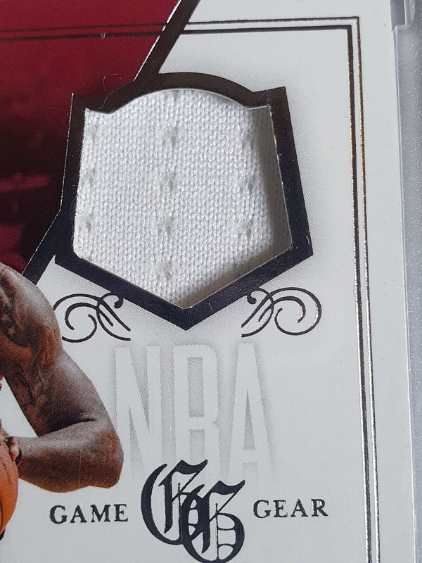 2013 National Treasures Lebron James #PATCH /99 Dual Game Worn Jersey - Rare
