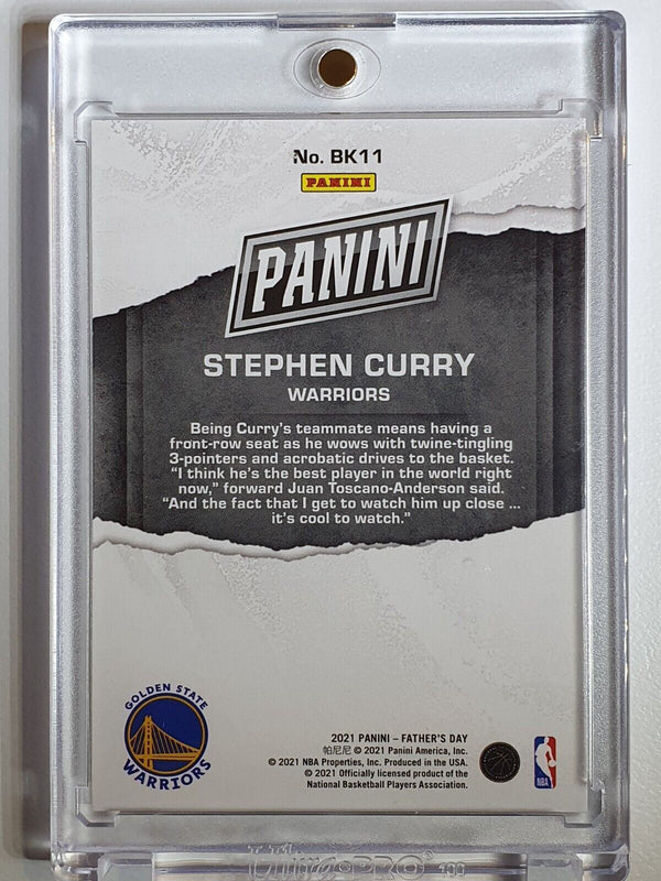 2021 Panini Stephen Curry #BK11 RAINBOW SPOKES Prizm /99 - Ready to Grade