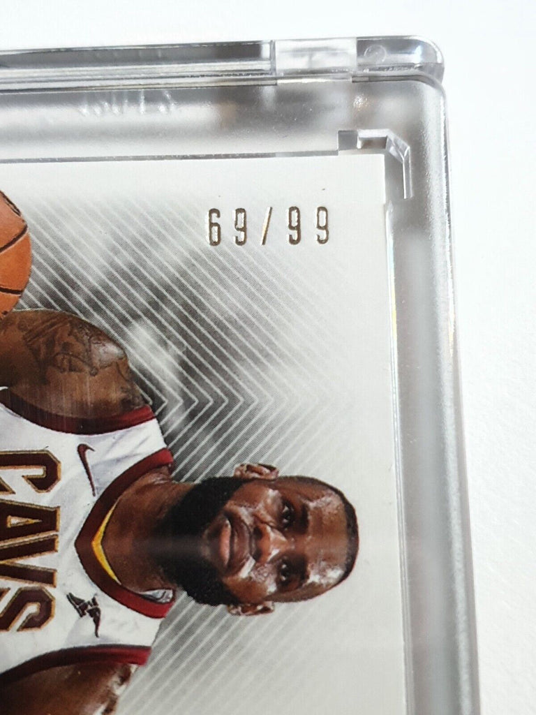 2017 National Treasure LeBron James #PATCH /99 Game Worn Jersey