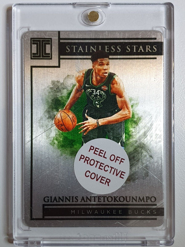 2019 Impeccable Giannis Antetokounmpo #10 STAINLESS STARS /99 - Ready to Grade