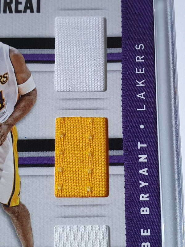 2015 Threads Kobe Bryant Game Worn Jersey /199 TRIPLE PATCH - Rare