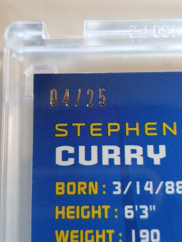 2014 Panini Spectra Stephen Curry #PATCH BLUE HOLO /25 Prizm - Rare