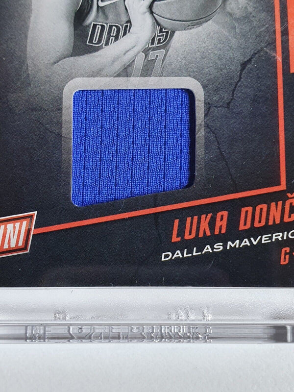 2018-19 Panini Luka Doncic Rookie #PATCH Variation Game Worn Jersey - Rare