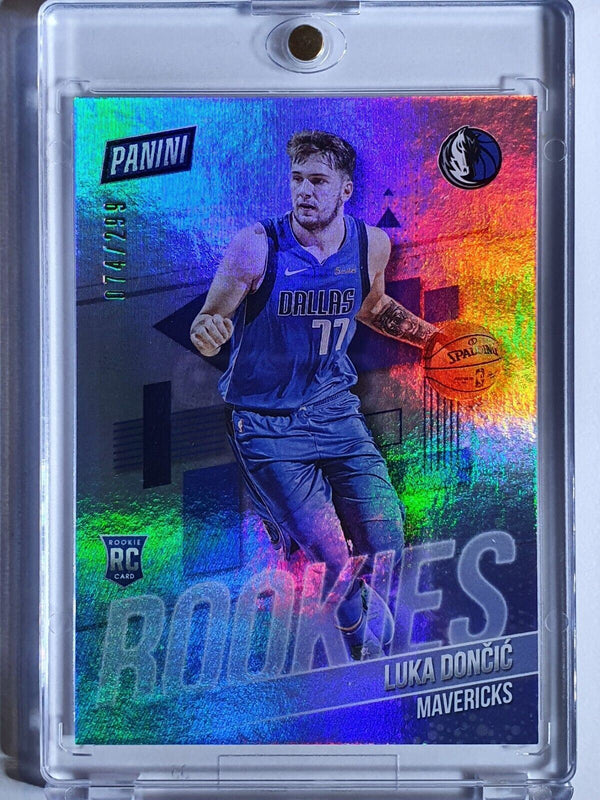 2019 Panini The National Luka Doncic Rookie SILVER FOIL /299 - Ready to Grade