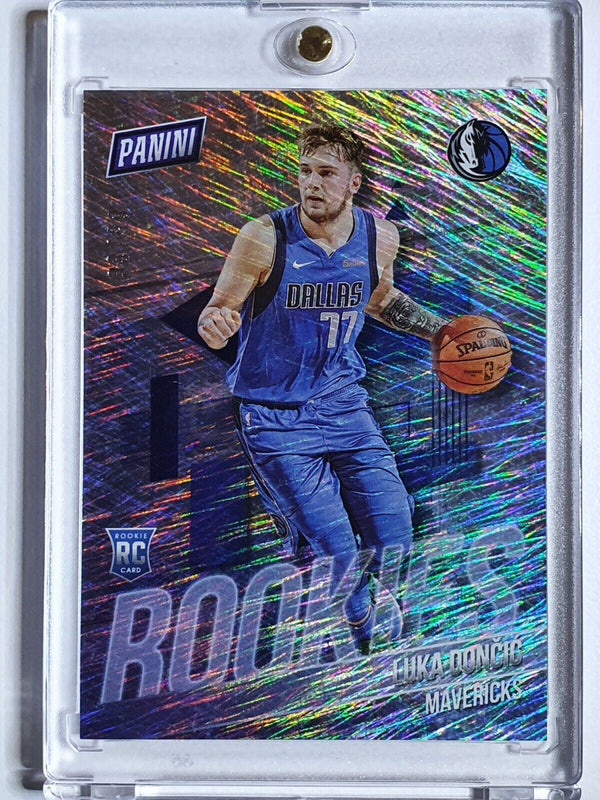 2019 Panini The National Luka Doncic Rookie ELECTRIC RAIN /99 - Ready to Grade