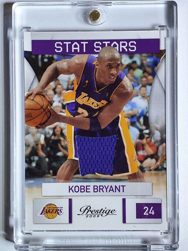 2009 Prestige Kobe Bryant #PATCH /150 Game Worn Jersey - Ready to Grade