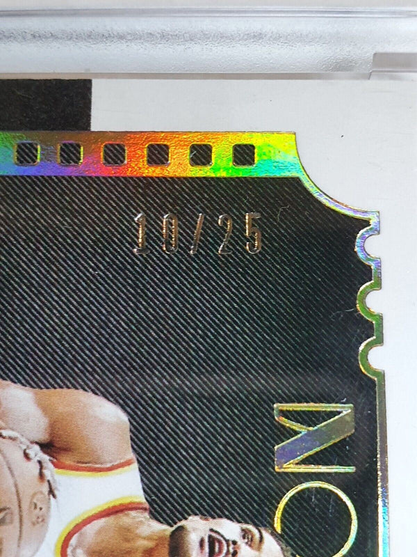 2021 Panini Noir Trae Young #PATCH PRIME /25 Jersey 3 Colors - Rare