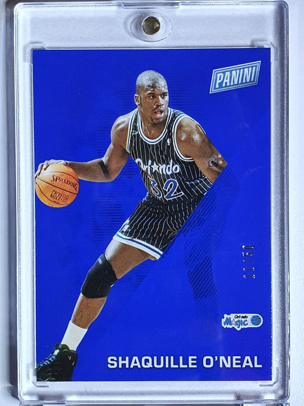 2022 Panini Shaquille O'Neal #19 BLUE /50 Father's Day - Ready to Grade