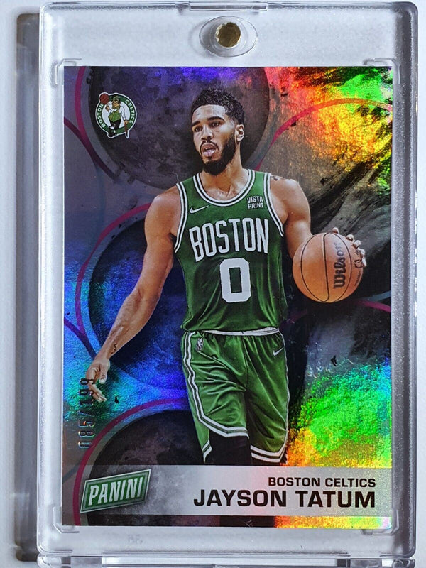 2022 Panini Jayson Tatum #FD15 SILVER FOIL Holo /199 - Ready to Grade