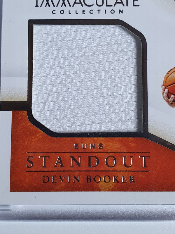 2019 Immaculate Devin Booker #PATCH /49 Game Worn Jersey - Ready to Grade