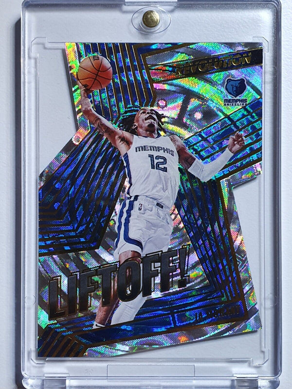 2021 Panini Revolution Ja Morant #1 FRACTAL Die Cut LIFTOFF - Ready to Grade