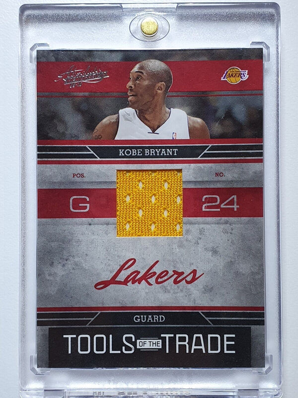 2010 Absolute Kobe Bryant #PATCH /249 Game Worn Jersey - Ready to Grade