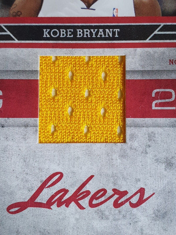 2010 Absolute Kobe Bryant #PATCH /249 Game Worn Jersey - Ready to Grade