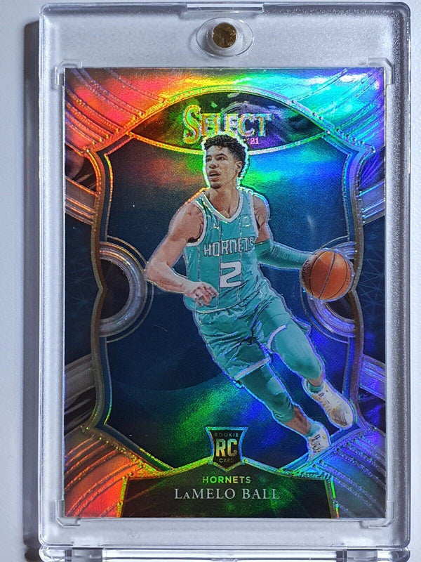 2020 Select Lamelo Ball Rookie #63 SILVER HOLO - Ready to Grade