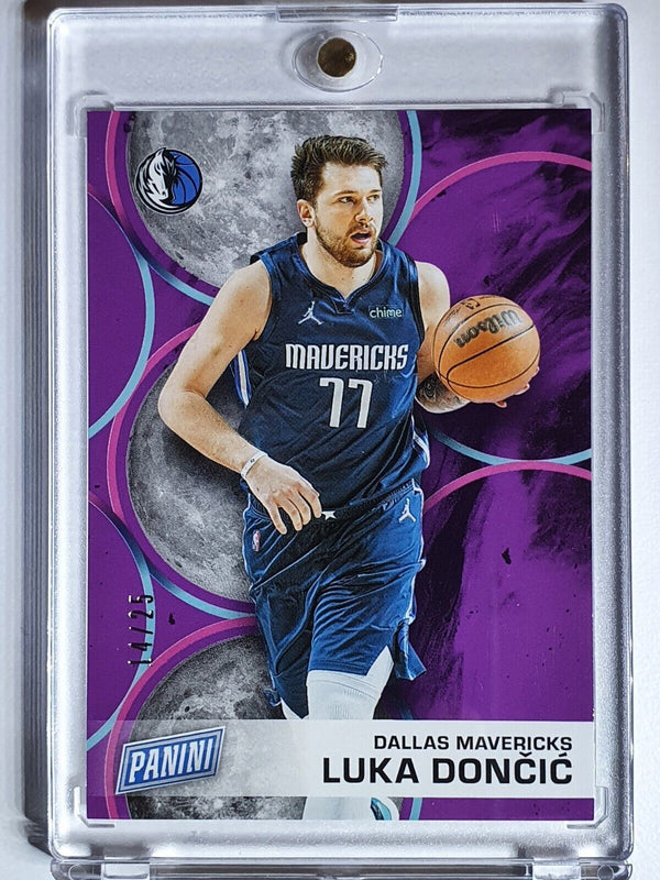 2022 Panini Luka Doncic #FD16 PURPLE /25 Father's Day - Ready to Grade