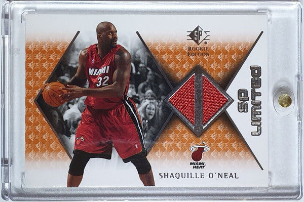 2007 Upper Deck SP Shaquile O'Neal #PATCH Game Worn Jersey - Rare