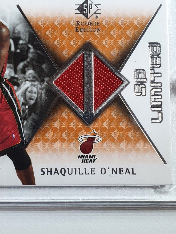 2007 Upper Deck SP Shaquile O'Neal #PATCH Game Worn Jersey - Rare