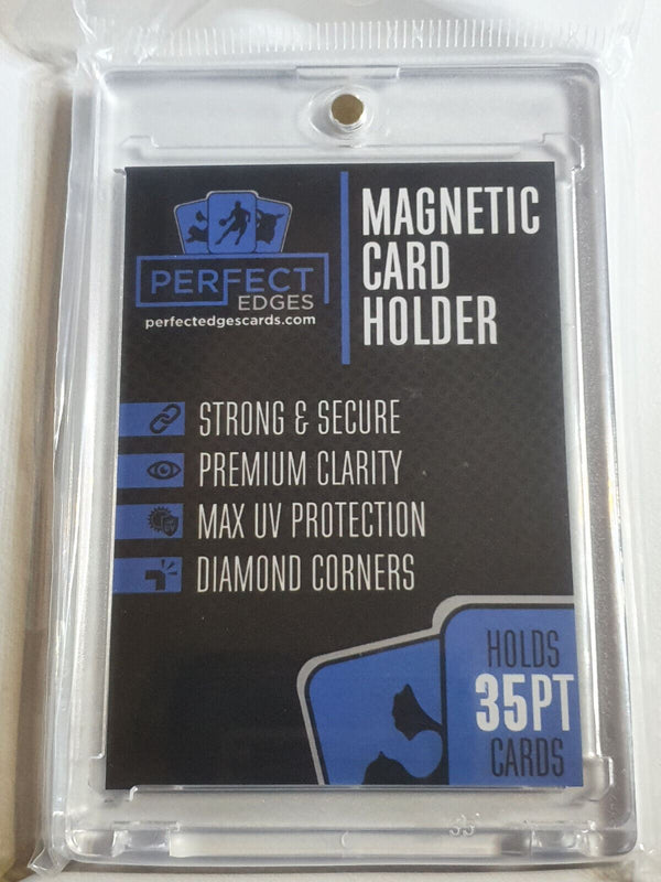 Perfect Edges - 5 x 35PT Magnetic Trading Card Holders (aka One Touch Cases)