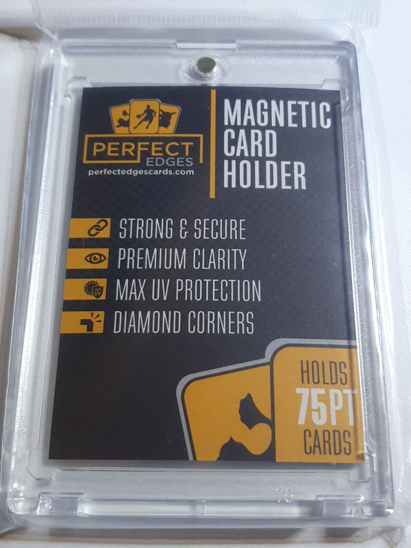 Perfect Edges - 5 x 75PT Magnetic Trading Card Holders (aka One Touch Cases)