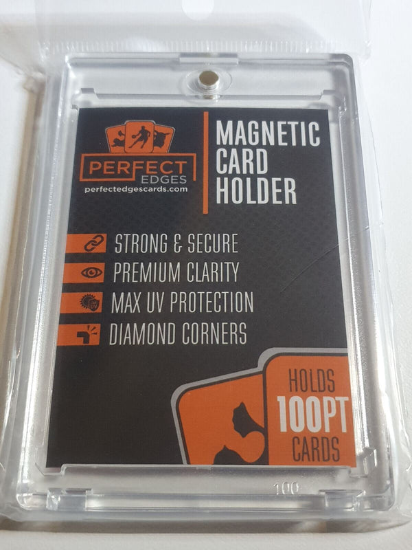 Perfect Edges - 5 x 100PT Magnetic Trading Card Holders (aka One Touch Cases)