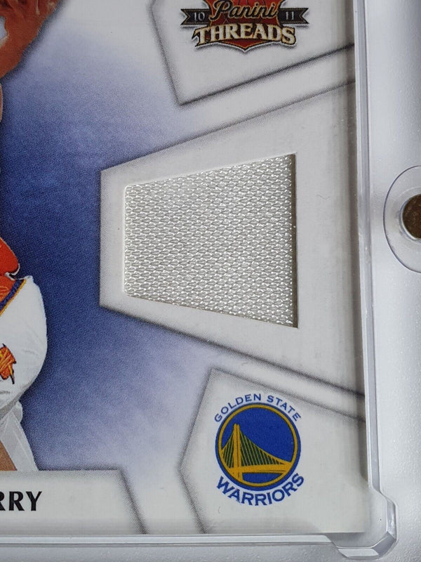 2010 Threads Stephen Curry #PATCH /399 Game Worn Jersey - Rare 2nd Year