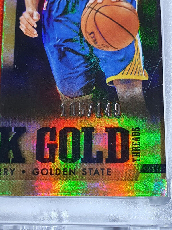 2012 Panini Gold Standard Stephen Curry #PATCH /149 Game Worn Jersey - Rare