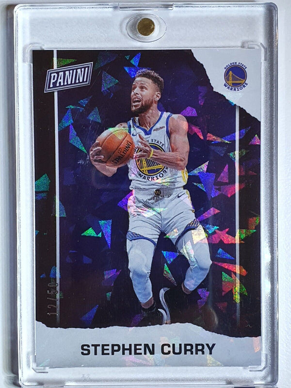 2021 Panini Stephen Curry #BKI10 CRACKED ICE Holo /50 - Ready to Grade