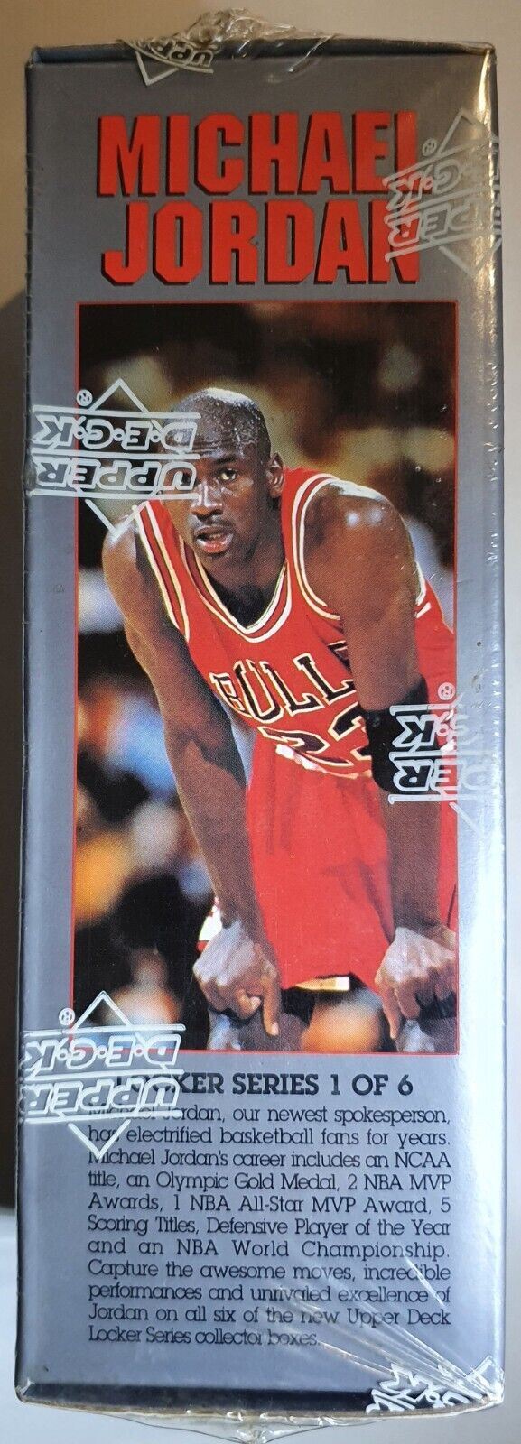 1991-92 Upper Deck Michael Jordan Locker Series Box #1 - Factory Sealed