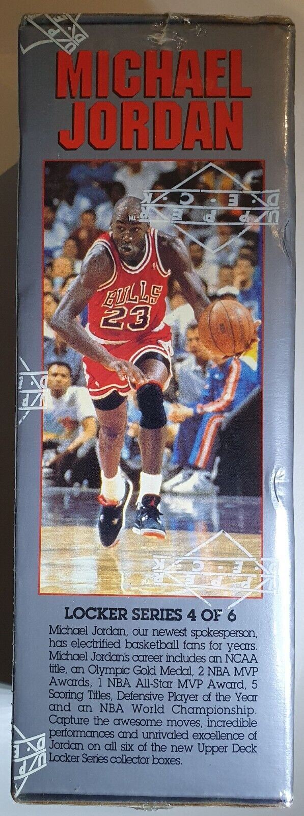 1991-92 Upper Deck Michael Jordan Locker Series Box #4 - Factory Sealed