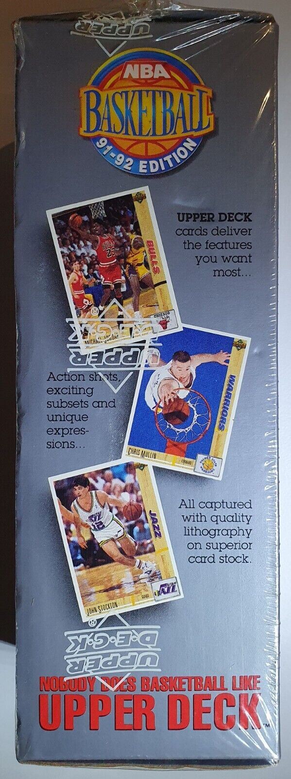 1991-92 Upper Deck Michael Jordan Locker Series Box #6 - Factory Sealed