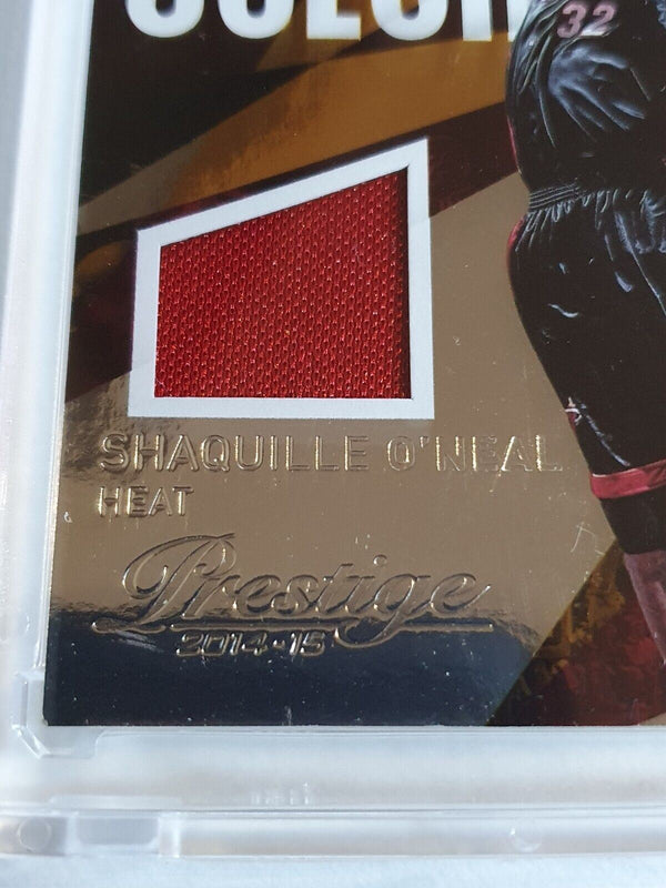 2014 Prestige Shaquille O'Neal #33 #PATCH /99 Game Worn Jersey - Rare