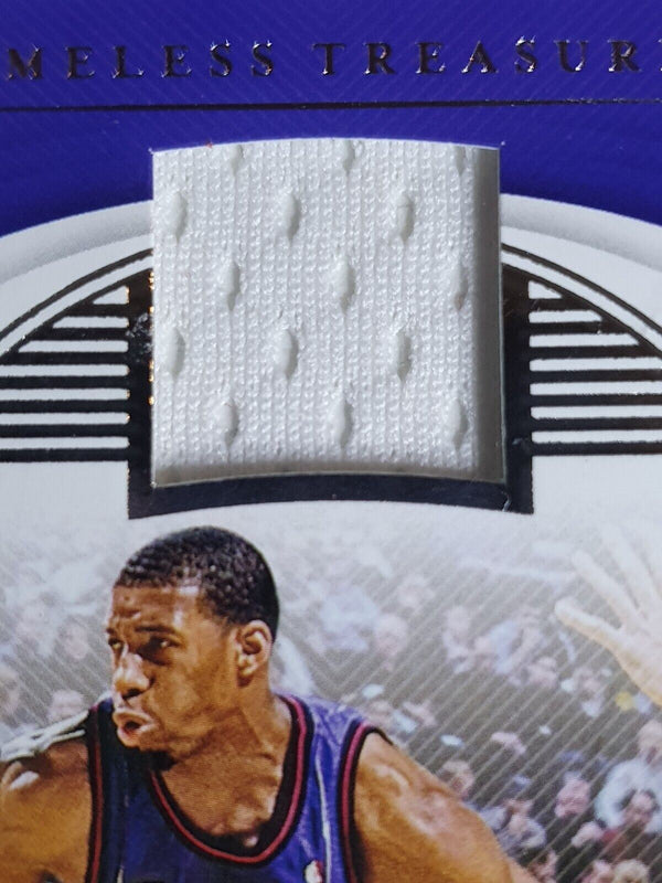 2019 Panini National Treasures Tracy McGrady #PATCH /99 Game Worn Jersey - Rare