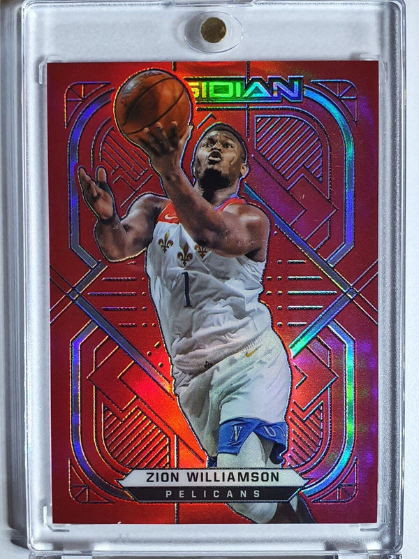 2020 Panini Obsidian Zion Williamson #117 RED FLOOD - Ready to Grade