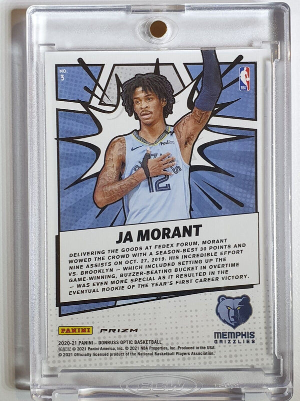 2020 Donruss Optic Ja Morant My House #3 SILVER HOLO - Ready for Grading