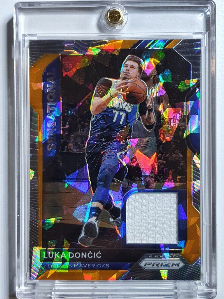 Luka outlet Doncic second year prizm orange ice